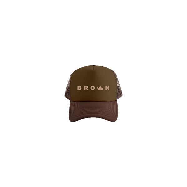 BROWN Trucker Cap